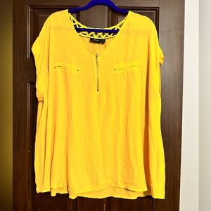 Bright Yellow Blouse
